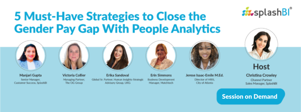 Close the Gender Pay Gap with People Analytics 2 Session on Demand