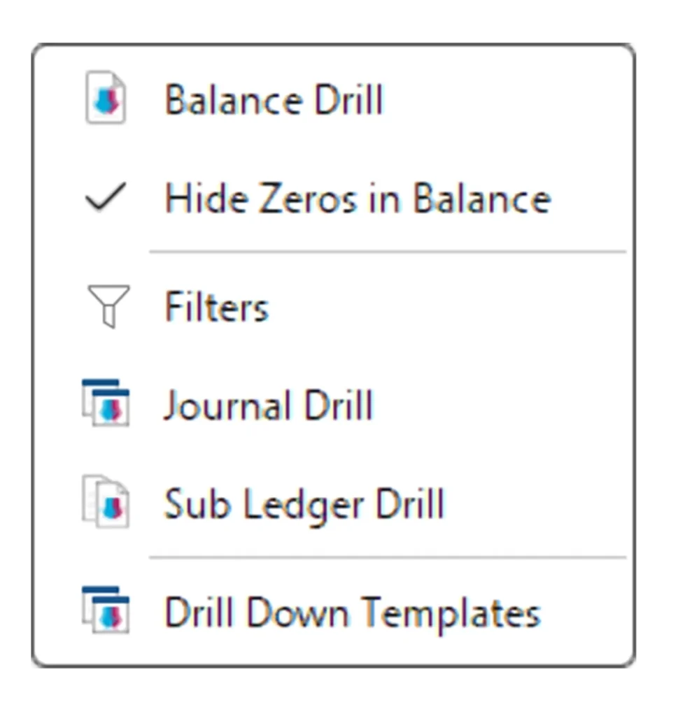 feature drilldown